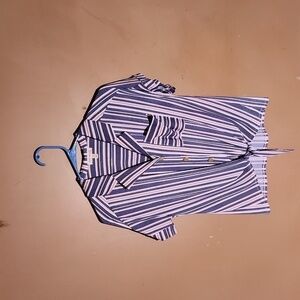 Faith and Joy Striped Blouse